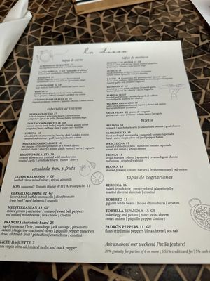Menu photo 1 La Diosa Cellars Lubbock, TX