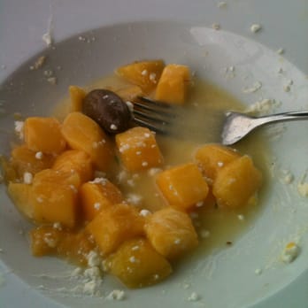 Besos Tapas & Wine Bar - End of a mango salad...too many mangos! - Tapas/Small Plates Near Me - East Greenwich, Rhode Island Besos Tapas & Wine Bar - End of a mango salad...too many mangos! - Tapas/Small Plates Near Me - East Greenwich, Rhode Island