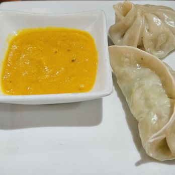 Norbu Lancaster - One vegetable and one beef Momo - Himalayan/Nepalese Near Me - Lancaster, Pennsylvania