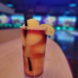 Mango Sangria Margarita, yum! $10.00