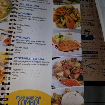 Sushimi - English menu - Sushi Bars Near Me - Tijuana, BCN