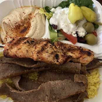 The Green Olive Camarillo - 7. Gyro Kabob Royale Plate - Mediterranean Near Me - Camarillo, California The Green Olive Camarillo - 7. Gyro Kabob Royale Plate - Mediterranean Near Me - Camarillo, California