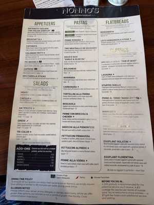 Menu photo 2 Nonno's Italian Restaurant Altamonte Springs, FL