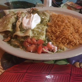 La Hacienda - Enchiladas Verdes - Mexican Near Me - Carmel, Indiana