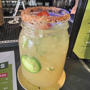 Social Cantina - Bee Sting Margarita - Tacos Near Me - Bloomington, Indiana