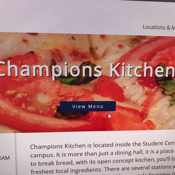 Champions Kitchen - the menu page of the restaurant - Buffets Near Me - Lexington, Kentucky Champions Kitchen - the menu page of the restaurant - Buffets Near Me - Lexington, Kentucky