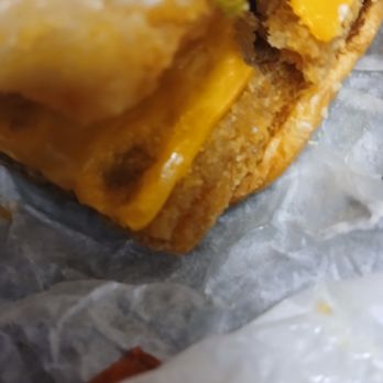 Rally's - Too hard to bite. No fit to serve to customers - Burgers Near Me - Cahokia, Illinois