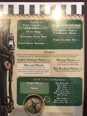 Menu photo 7 Jim's Seafood Frankfort, KY