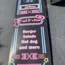 T and Fi's Diner - Menu
