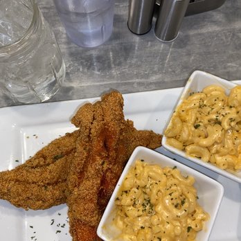 Soule - Fried cat fish and macaroni. - Cajun/Creole Near Me - Chicago, Illinois Soule - Fried cat fish and macaroni. - Cajun/Creole Near Me - Chicago, Illinois