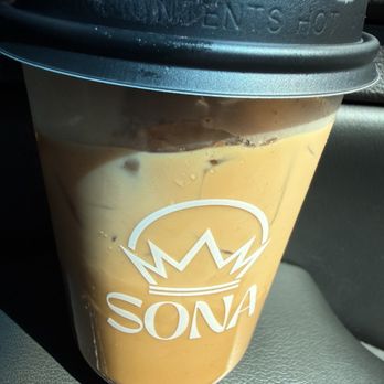 SONA Coffee - Iced pumpkin latte - Coffee & Tea Near Me - Tulsa, Oklahoma