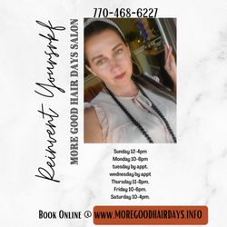 More Good Hair Days Salon - Reinvent Yourself