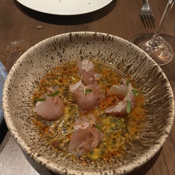 Meridian - Snapper crudo - New American Near Me - Dallas, Texas