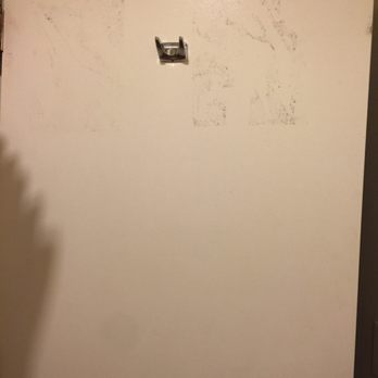 Motel 6 Gresham - Back of door in bathroom - Hotels Near Me - Portland, Oregon