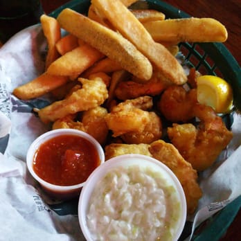 Old Bag of Nails Pub - All you can eat shrimp with steak fries - New American Near Me - Newark, Ohio