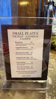 Menu photo 4 Heritage 485 Prince Frederick, MD