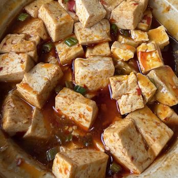 Hong Kong Gardens Restaurant - Mo Po Tofu- large portion, flavorful and wonderful spices! - Chinese Near Me - Clinton, Washington Hong Kong Gardens Restaurant - Mo Po Tofu- large portion, flavorful and wonderful spices! - Chinese Near Me - Clinton, Washington