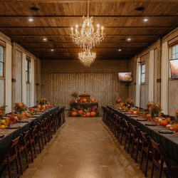The Silos at Farmers Grain - Friendsgiving at The Silos Edmond OK -- a refined, light-filled venue perfect for gatherings, dinners, and festive fall celebrations.