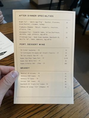 Menu photo 8 FlintCreek Cattle Seattle, WA