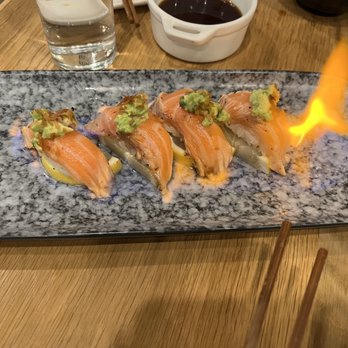 Sushi Cho - Salmon belly roll - Japanese Near Me - Fairfax, Virginia
