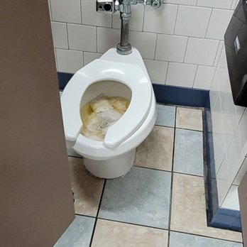 John's Incredible Pizza - Riverside - Mens bathrooms clogged - Arcades Near Me - Riverside, California