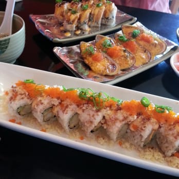 Sushi Spot - Baked mussels, kamekazi rolls, and "calvins" choice roll. - Japanese Near Me - Aiea, Hawaii