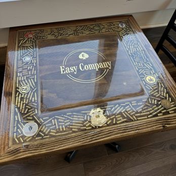 Easy Company Cafe - One of the tables to sit at - Cafes Near Me - Lincoln, California Easy Company Cafe - One of the tables to sit at - Cafes Near Me - Lincoln, California