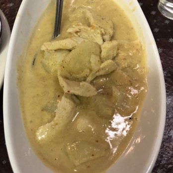 A Taste of Thai - Yellow curry - Thai Near Me - Spokane, Washington