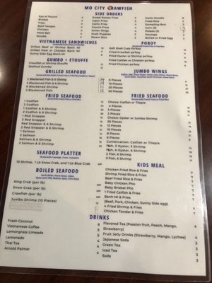 Menu photo 7 Mo City Crawfish Missouri City, TX Menu photo 7 Mo City Crawfish Missouri City, TX