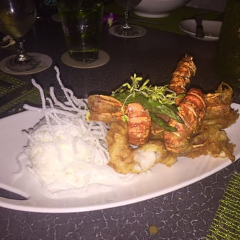 Kō - Lobster tempura with pineapple chili sauce - phenomenal! - Seafood Near Me - Maui, Hawaii Kō - Lobster tempura with pineapple chili sauce - phenomenal! - Seafood Near Me - Maui, Hawaii