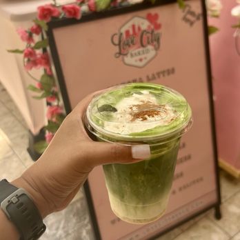 Love City Baked - Peach Cobbler Matcha - Bakeries Near Me Love City Baked - Peach Cobbler Matcha - Bakeries Near Me