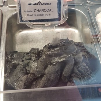 Gelato and Angels - Charcoal! - Desserts Near Me - Manhattan Beach, California Gelato and Angels - Charcoal! - Desserts Near Me - Manhattan Beach, California
