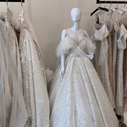 Bridal Concept - Dress on the showroom floor