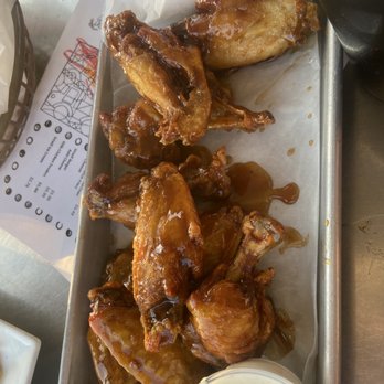 Johnny Huston's - Honey garlic wings - Seafood Near Me - Navarre, Florida
