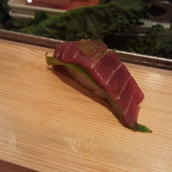 Umi - Maguro with shiso leaf and yuzu paste - part of the Ito-kase - Sushi Bars Near Me - Atlanta, Georgia