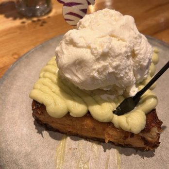Khao Tiew - burnt kaya toast with coconut ice cream - Thai Near Me - San Francisco, California Khao Tiew - burnt kaya toast with coconut ice cream - Thai Near Me - San Francisco, California