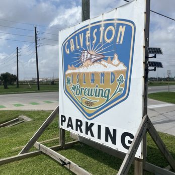 Galveston Island Brewing - Parking lot sign is easy to spot - Breweries Near Me - Galveston, Texas Galveston Island Brewing - Parking lot sign is easy to spot - Breweries Near Me - Galveston, Texas