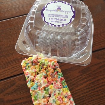 The Cupcake Shoppe - Fruity pebble's rice crispy treat - Bakeries Near Me - Hayward, California The Cupcake Shoppe - Fruity pebble's rice crispy treat - Bakeries Near Me - Hayward, California