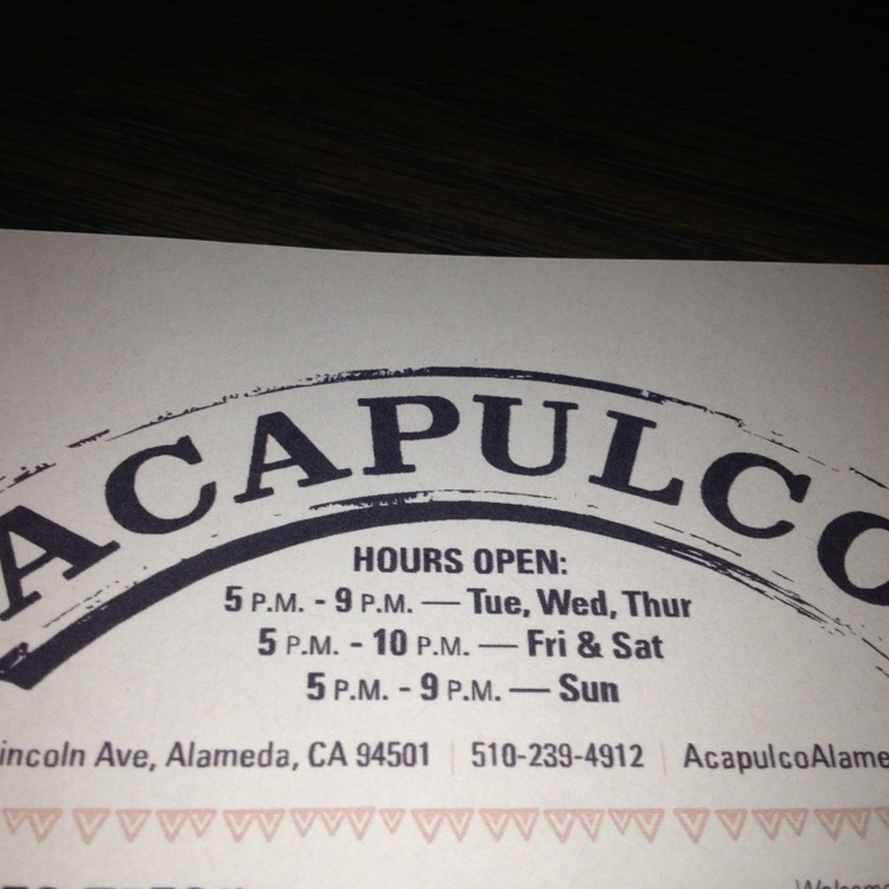 Acapulco - Reopened!!!! - Mexican Near Me - Alameda, California Acapulco - Reopened!!!! - Mexican Near Me - Alameda, California
