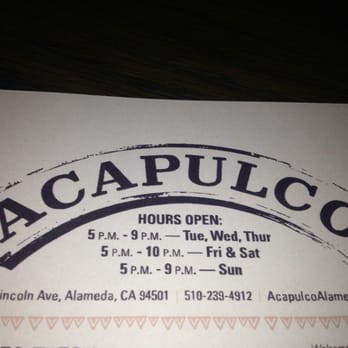 Acapulco - Reopened!!!! - Mexican Near Me - Alameda, California Acapulco - Reopened!!!! - Mexican Near Me - Alameda, California