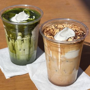 Memorylook - matcha einspanner & vanilla einspanner latte - Coffee & Tea Near Me - Los Angeles, California Memorylook - matcha einspanner & vanilla einspanner latte - Coffee & Tea Near Me - Los Angeles, California