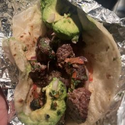 Shish Lamb Taco