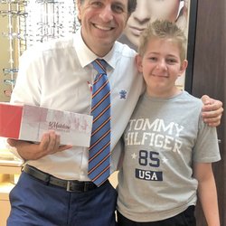 Eye Health Consultants - Ali visited us with a little surprise. He is 20/20 and 20/happy, naked eyes! after Corneal Molding. Our patients are the best!