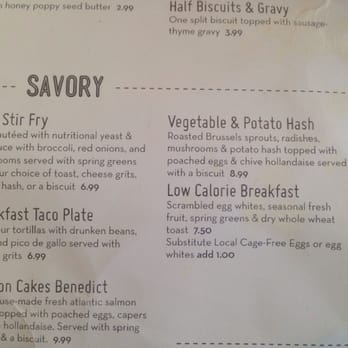 Mama's Boy - Part of the savory menu - Southern Near Me - Athens, Georgia