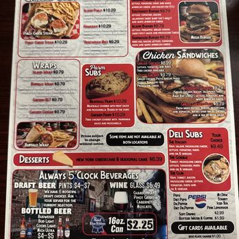 Dellano's Pizza Kitchen - Menu Side 2 - Pizza Near Me - Danville, Virginia