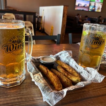 Big City Wings - Cold beer, fried pickles w/ranch - Chicken Wings Near Me - Richmond, Texas Big City Wings - Cold beer, fried pickles w/ranch - Chicken Wings Near Me - Richmond, Texas