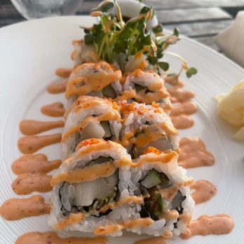 SKY Waikiki - Spicy scallop roll - Seafood Near Me - Honolulu, Hawaii SKY Waikiki - Spicy scallop roll - Seafood Near Me - Honolulu, Hawaii