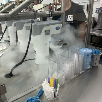 Chill-N Ice Cream - Again, part of the process - Ice Cream & Frozen Yogurt Near Me - Bluffton, South Carolina