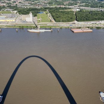 Gateway Arch - View from The top - Landmarks & Historical Buildings Near Me - St. Louis, Missouri