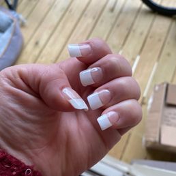 White tips full set